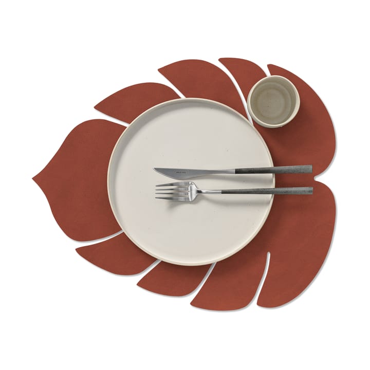 Monstera Leaf Nupo placemat L, Sienna LIND DNA