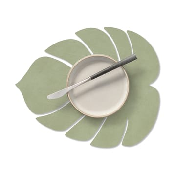 Monstera Leaf Nupo placemat S - Olijfgroen - LIND DNA