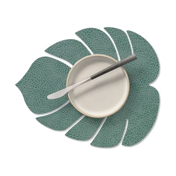 Monstera Leaf Nupo placemat S - Pastelgroen - LIND DNA