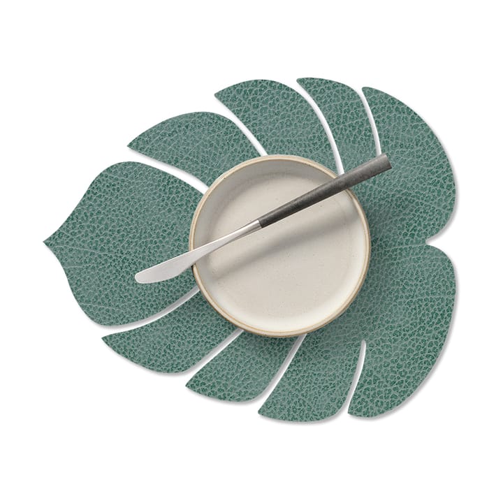 Monstera Leaf Nupo placemat S, Pastelgroen LIND DNA