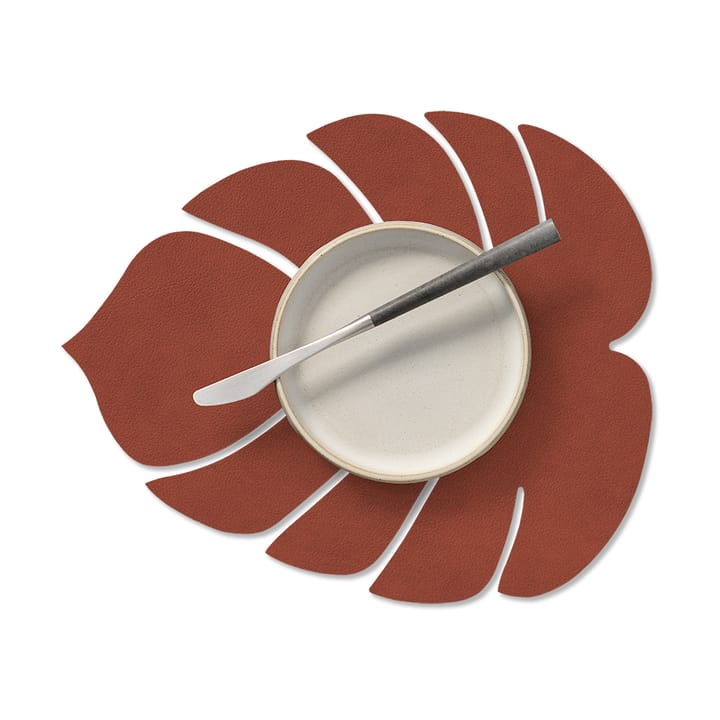 Monstera Leaf Nupo placemat S, Sienna LIND DNA