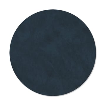 Nupo placemat circle keerbaar M 1 St. - Midnight blue-petrol - LIND DNA