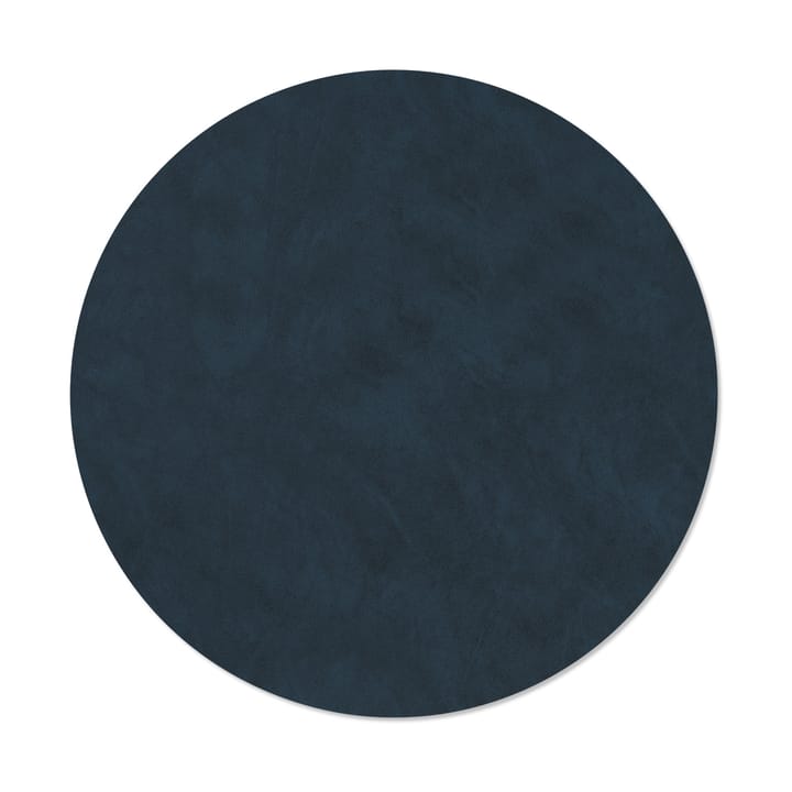 Nupo placemat circle keerbaar XL 1 St., Midnight blue-petrol LIND DNA