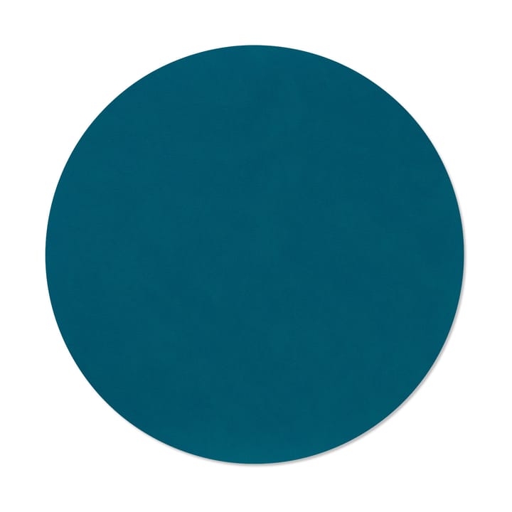 Nupo placemat circle keerbaar XL 1 St., Midnight blue-petrol LIND DNA