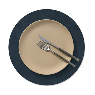 Nupo placemat circle M - Midnight blue  - LIND DNA