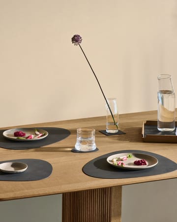 Nupo placemat curve L - antraciet - LIND DNA