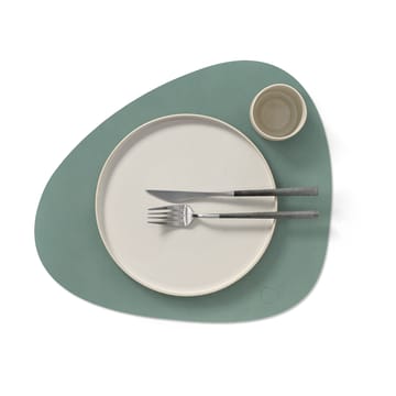 Nupo placemat curve L - pastelgroen - LIND DNA