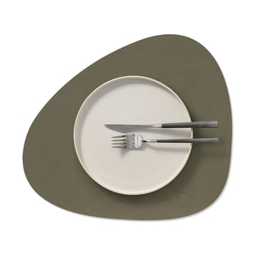 Nupo placemat curve M - Army green - LIND DNA