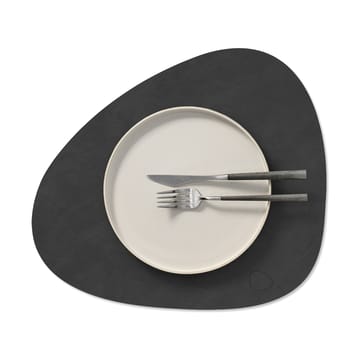 Nupo placemat curve M - Black - LIND DNA