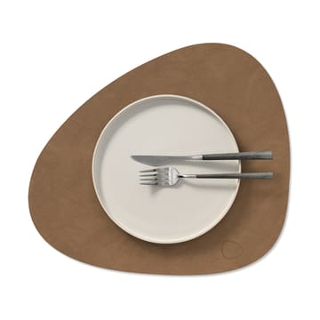 Nupo placemat curve M - Brown - LIND DNA