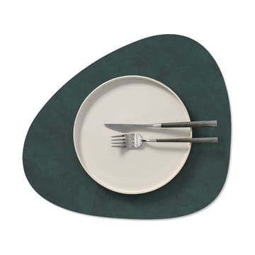 Nupo placemat curve M - Dark green - LIND DNA