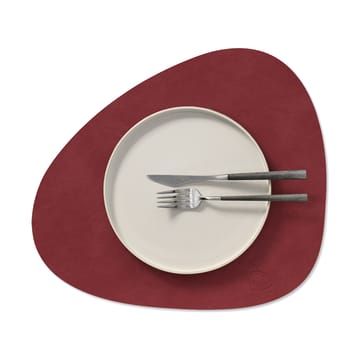 Nupo placemat curve M - Red - LIND DNA