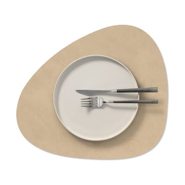 Nupo placemat curve M - Sand - LIND DNA