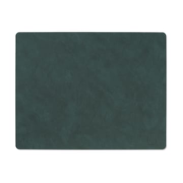 Nupo placemat keerbaar square L 1 St. - Dark green-olive green - LIND DNA