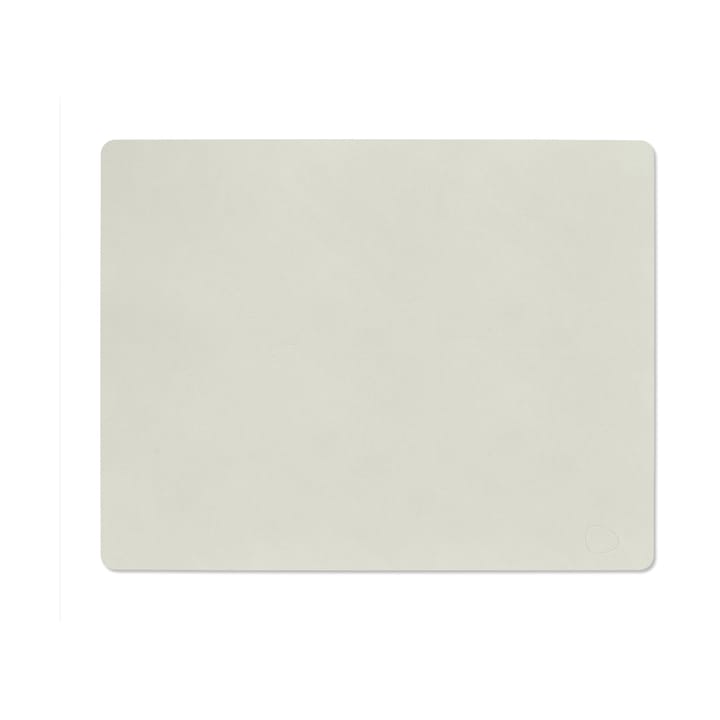 Nupo placemat keerbaar square L 1 St., Linen-Flint grey LIND DNA