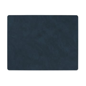 Nupo placemat keerbaar square L 1 St. - Midnight blue-petrol - LIND DNA