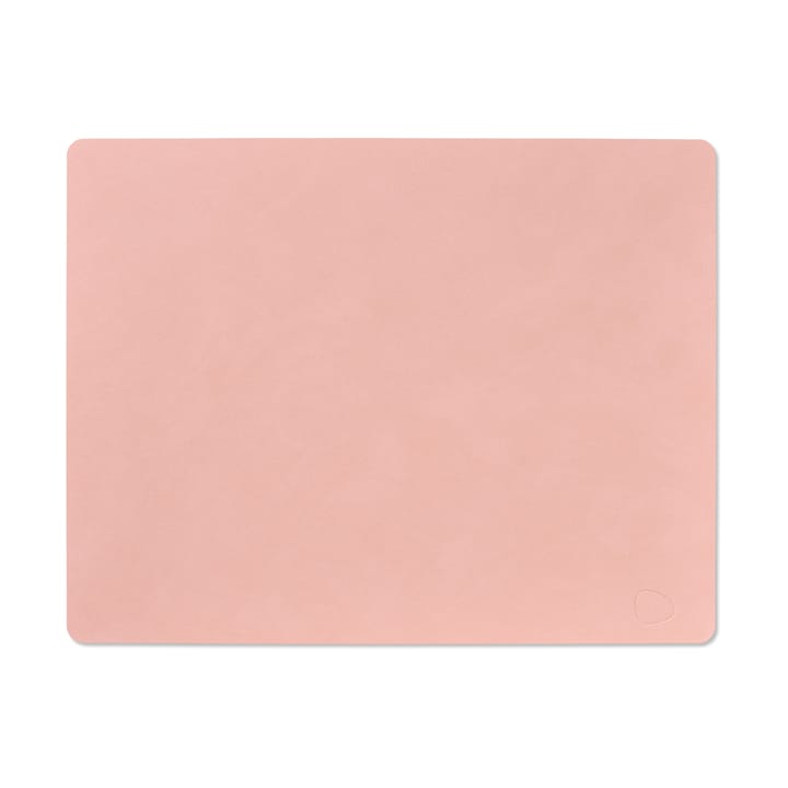 Nupo placemat keerbaar square L 1 St., roze-lichtgrijs LIND DNA