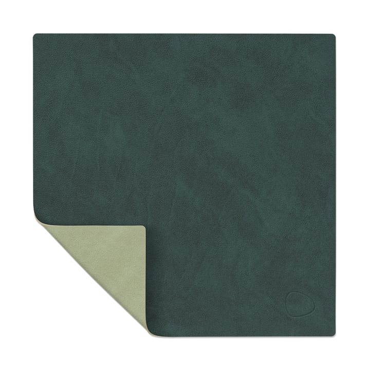 Nupo placemat square keerbaar S 1 St. - Dark green-olive green - LIND DNA