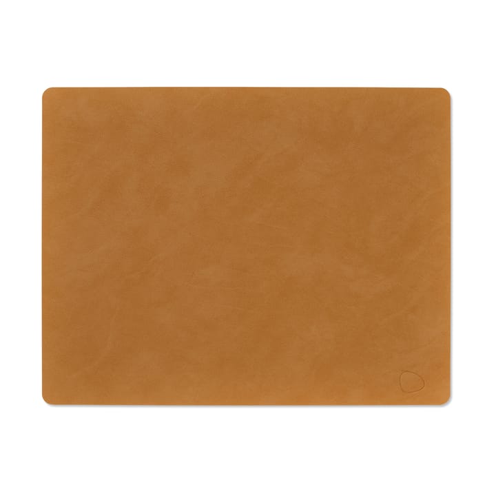 Nupo placemat square L - Burned curry - LIND DNA