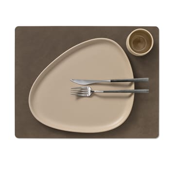 Nupo placemat square L - Caviar - LIND DNA