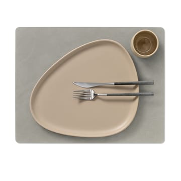 Nupo placemat square L - lichtgrijs - LIND DNA