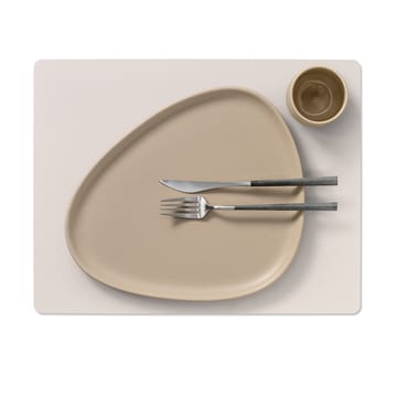 Nupo placemat square L - Soft nude - LIND DNA