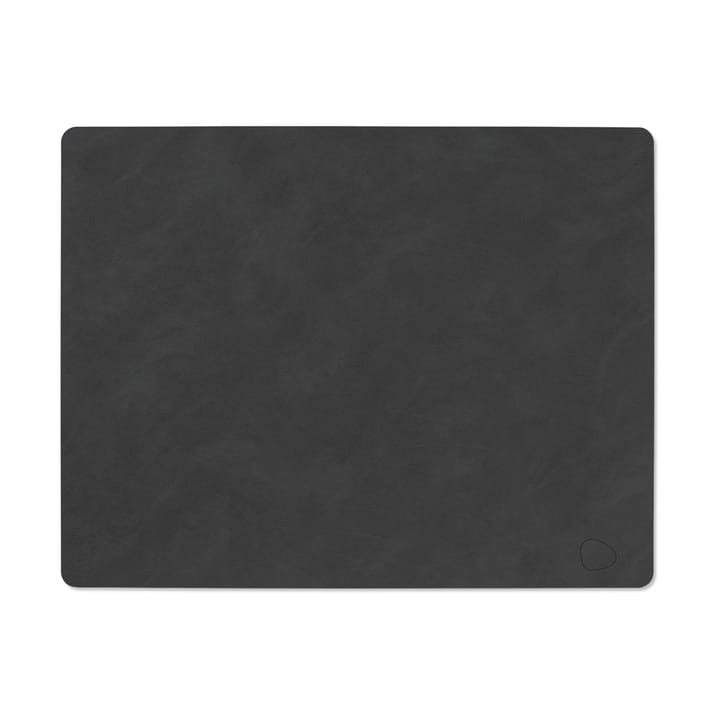 Nupo placemat square L - zwart - LIND DNA