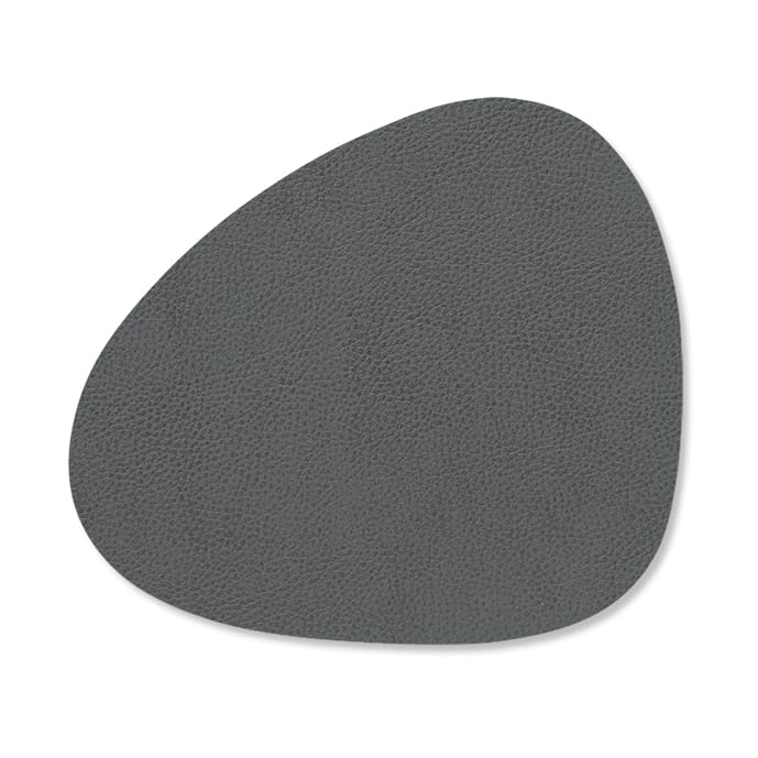 Serene glasonderzetter curve 11x13 cm - Anthracite - LIND DNA