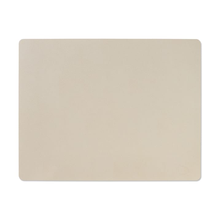 Serene placemat square L 35x45 cm - Cream - LIND DNA