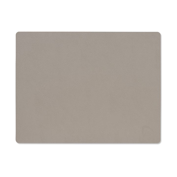 Serene placemat square M 26,5x34,5 cm - Ash - LIND DNA