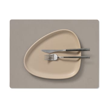 Serene placemat square M 26,5x34,5 cm - Ash - LIND DNA