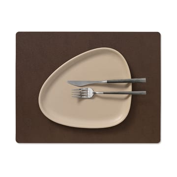 Serene placemat square M 26,5x34,5 cm - Hazel - LIND DNA