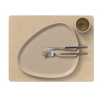 Square Nupo placemat 35x45 cm - zand - LIND DNA