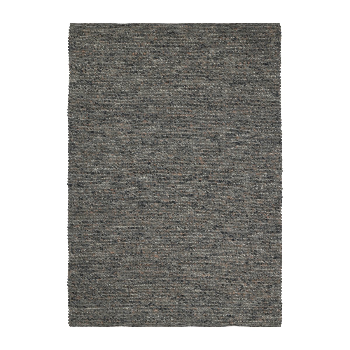 Linie Design Agner wollen vloerkleed Charcoal, 250x350 cm