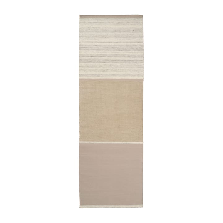 Modest Ease vloerkleed 80x250 cm - Beige - Linie Design