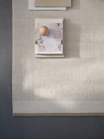 Stratum Echo wollen vloerkleed - White, 170x240 cm - Linie Design