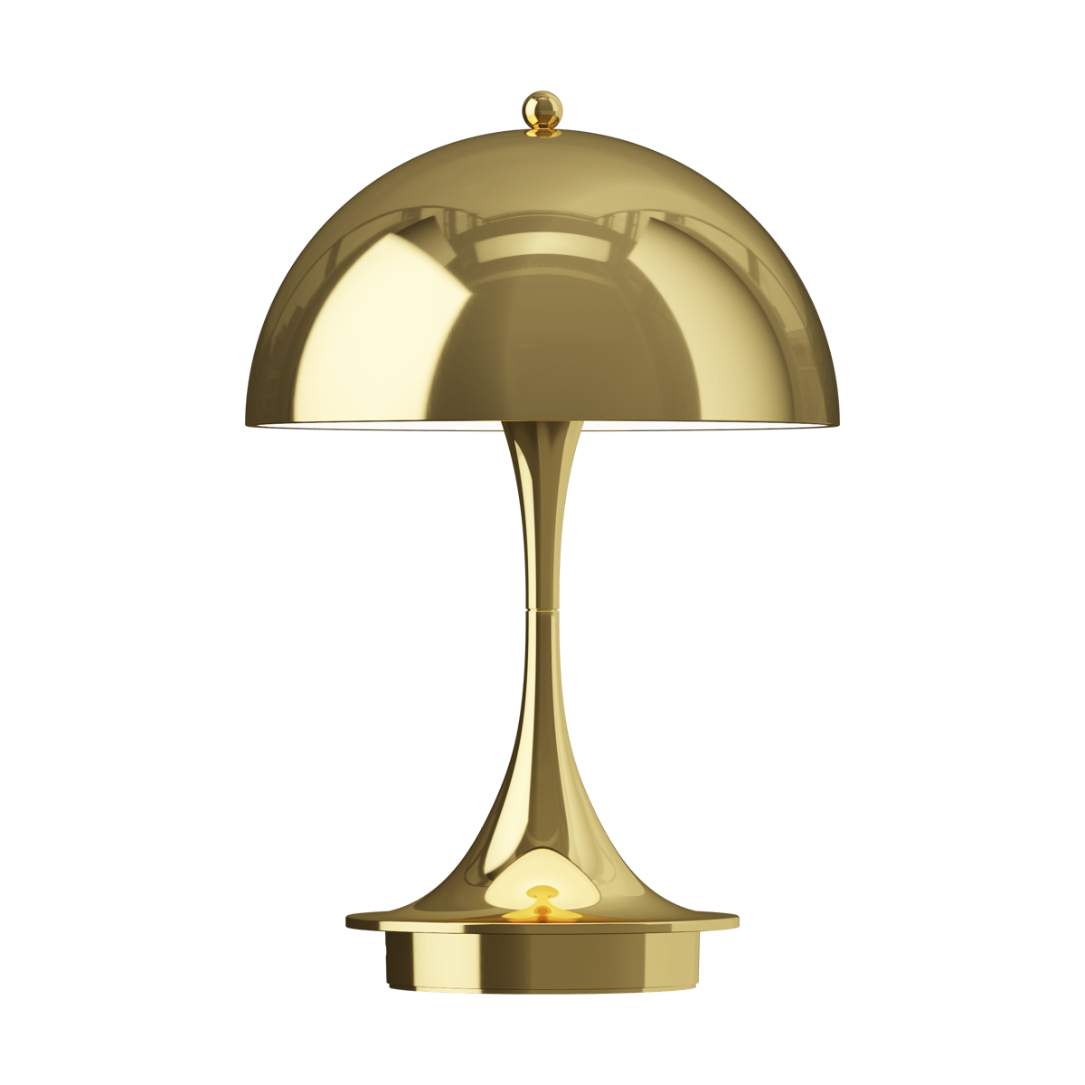 Louis Poulsen Panthella 160 Portable v3 tafellamp Brass metallised