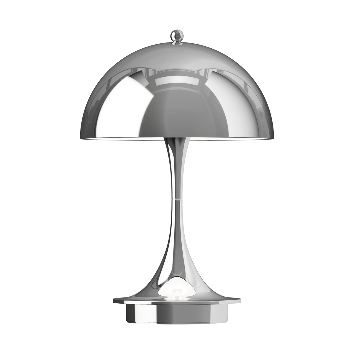 Louis Poulsen Panthella 160 Portable v3 tafellamp High lustre chrome plated