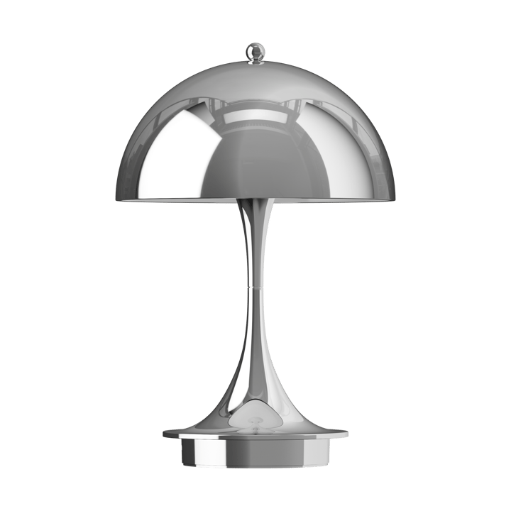 Panthella 160 Portable v3 tafellamp, High lustre chrome plated Louis Poulsen