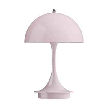 Panthella 160 Portable v3 tafellamp - Opal pale rose - Louis Poulsen