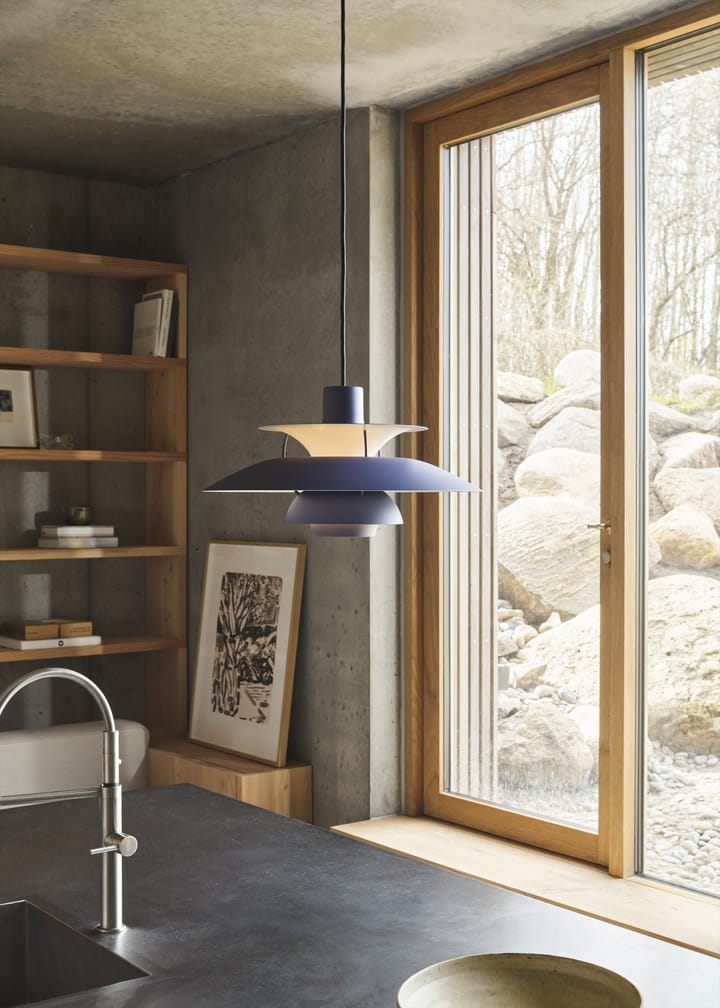 PH 5 hanglamp monochroom - Dusty indigo - Louis Poulsen