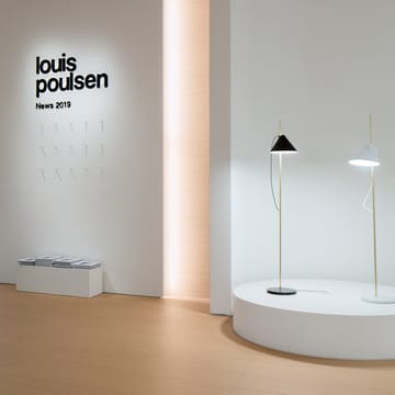 Yuh vloerlamp - Zwart-messing - Louis Poulsen