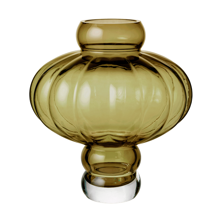 Balloon vaas 20 cm - Olive - Louise Roe