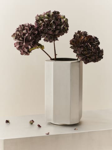 Funki pot S 36 cm - Brushed Aluminium - Louise Roe