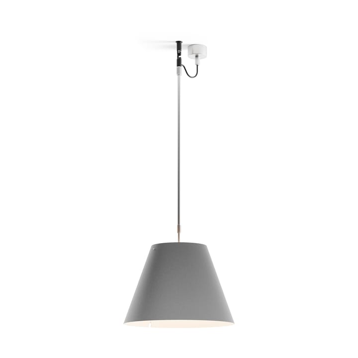 Costanza D13 s hanglamp, concrete Luceplan