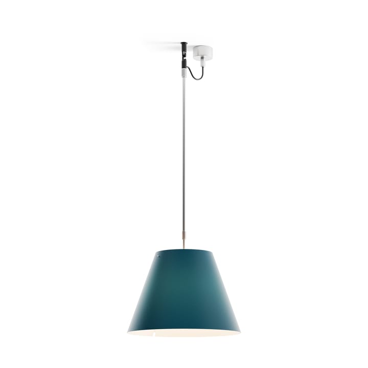 Costanza D13 s hanglamp - petroleum blue - Luceplan