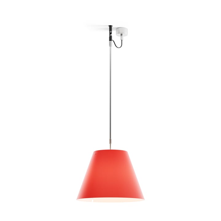 Costanza D13 s hanglamp - primary red - Luceplan