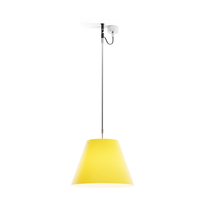 Costanza D13 s hanglamp, smart yellow Luceplan