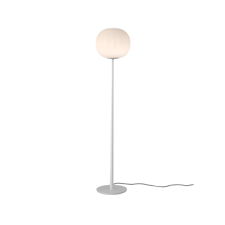 Lita vloerlamp, ø42 cm, wit onderstel Luceplan