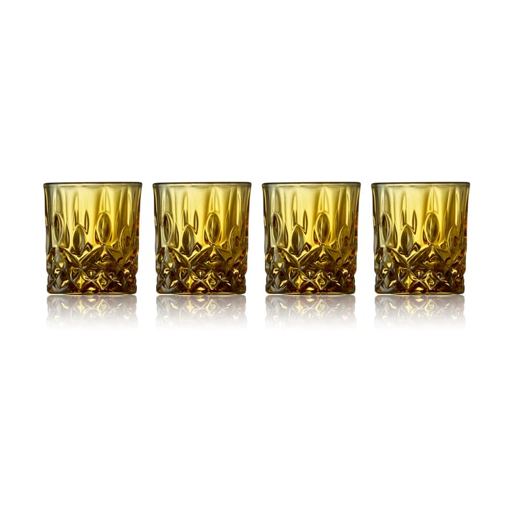 Sorrento shotglazen 4 cl 4-pack, Amber Lyngby Glas